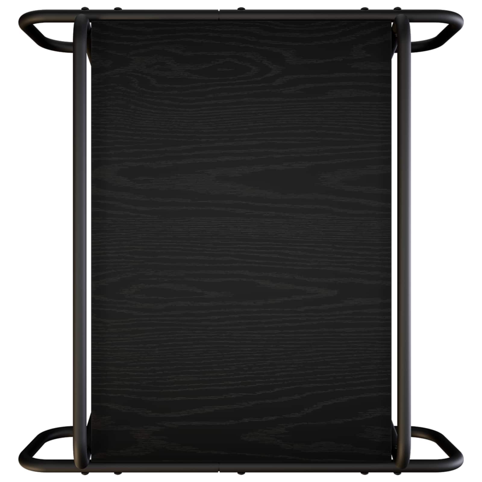 vidaXL Stolik kawowy Czarny dąb 50 x 50 x 51 cm Drewno inżynieryjne