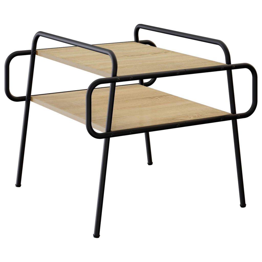 vidaXL Stolik kawowy dąb Sonoma 50 x 50 x 51 cm Drewno inżynieryjne