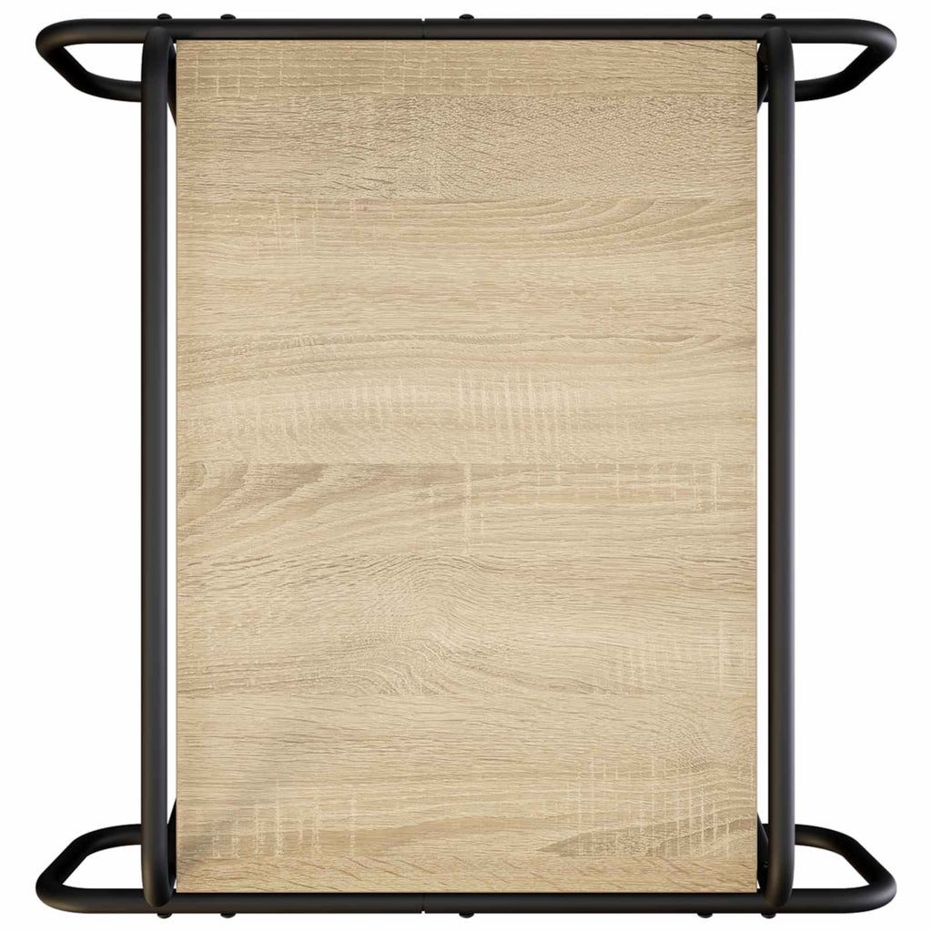 vidaXL Stolik kawowy dąb Sonoma 50 x 50 x 51 cm Drewno inżynieryjne