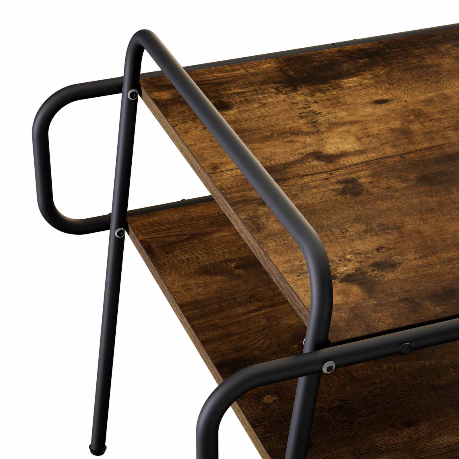 vidaXL Stolik kawowy Dąb wędzony 50 x 50 x 51 cm Drewno inżynieryjne