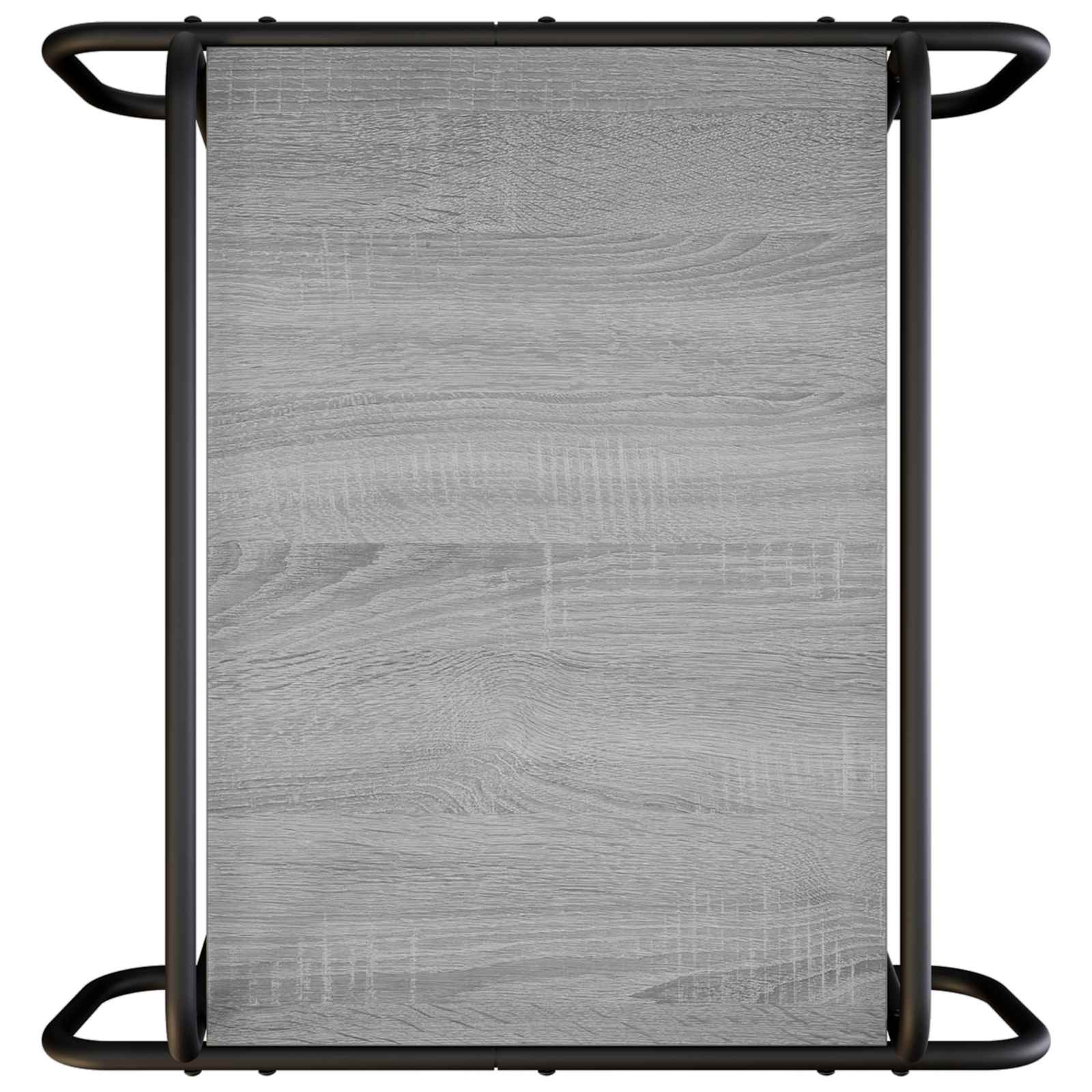 vidaXL Stolik kawowy Szary Sonoma 50 x 50 x 51 cm Drewno inżynieryjne