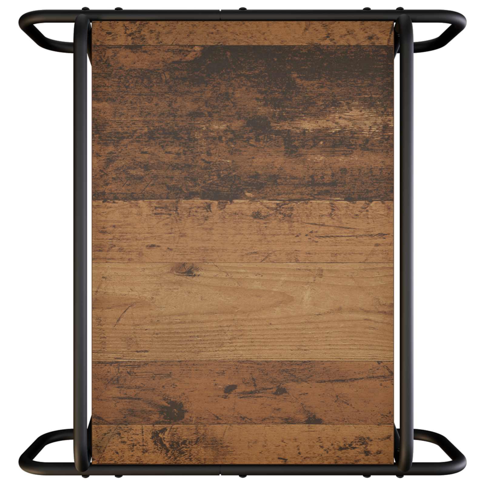 vidaXL Stolik kawowy Stare drewno 50 x 50 x 51 cm Drewno inżynieryjne