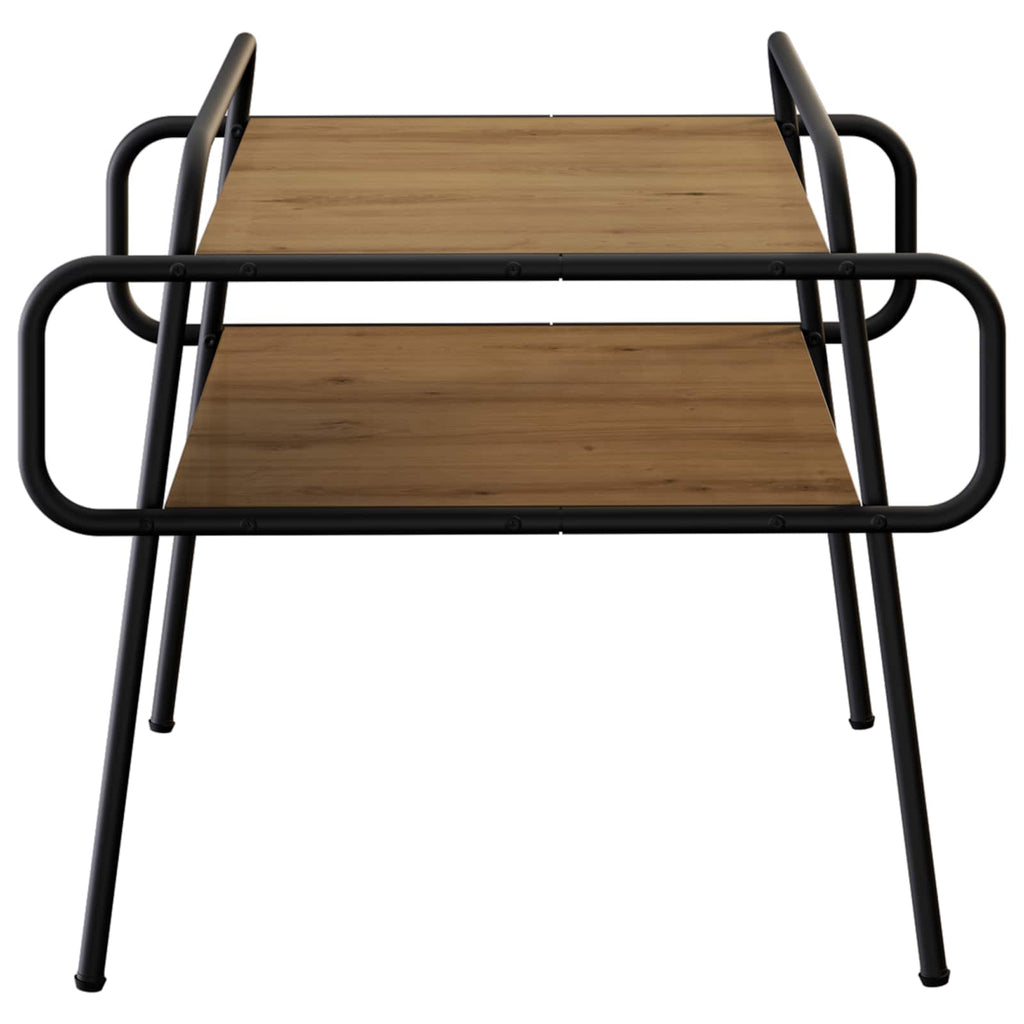vidaXL Stolik kawowy Dąb artisan 50 x 50 x 51 cm Drewno inżynieryjne