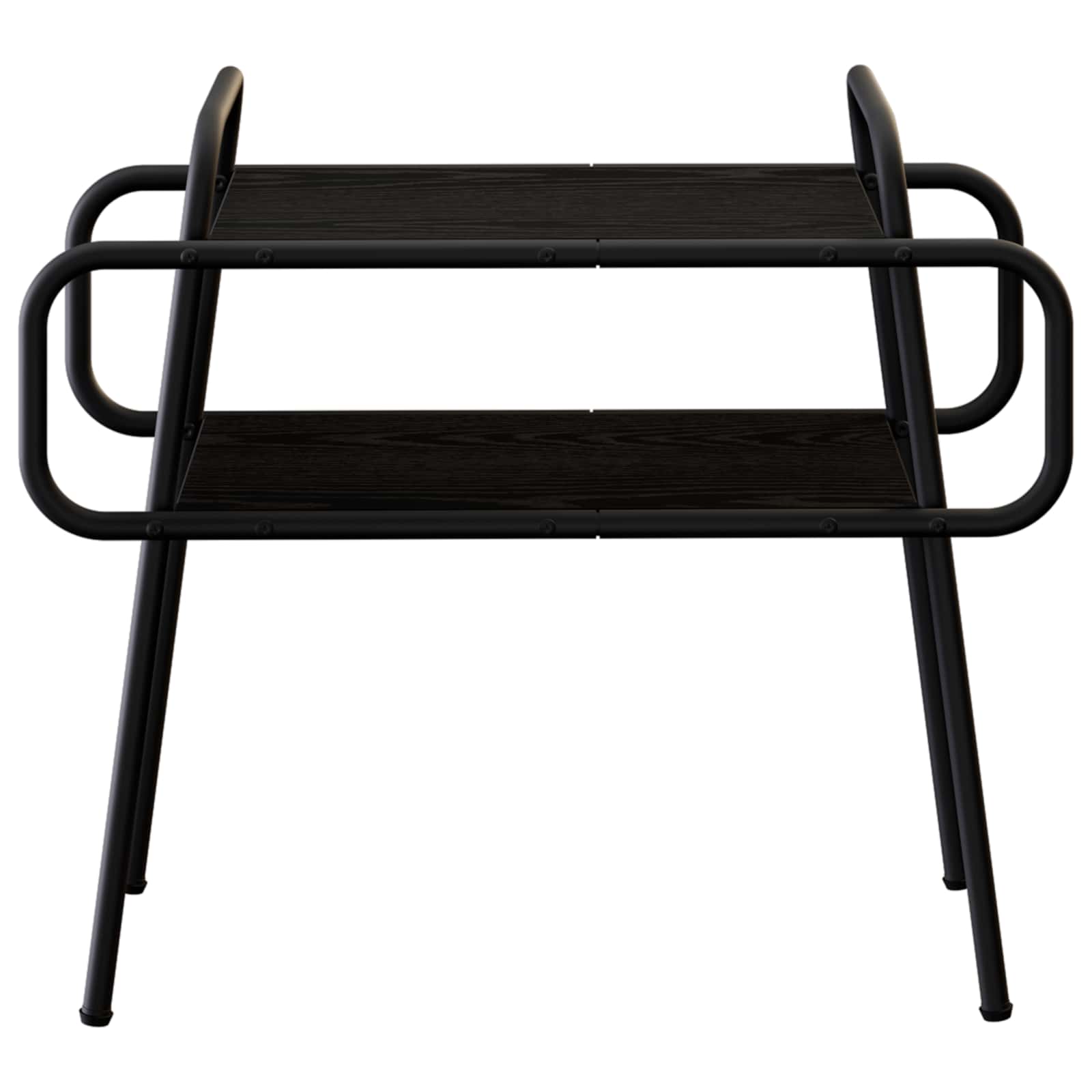 vidaXL Stolik kawowy Czarny dąb 60 x 30 x 51 cm Drewno inżynieryjne