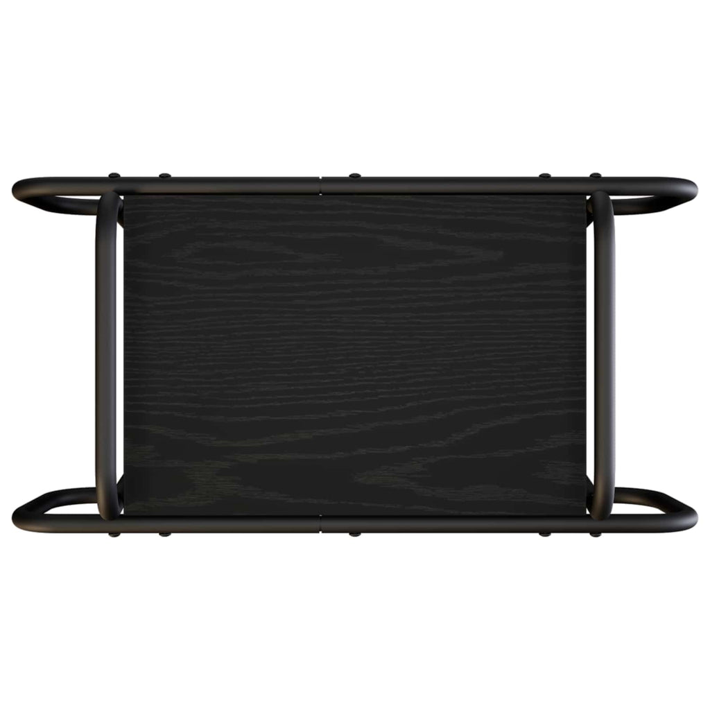 vidaXL Stolik kawowy Czarny dąb 60 x 30 x 51 cm Drewno inżynieryjne