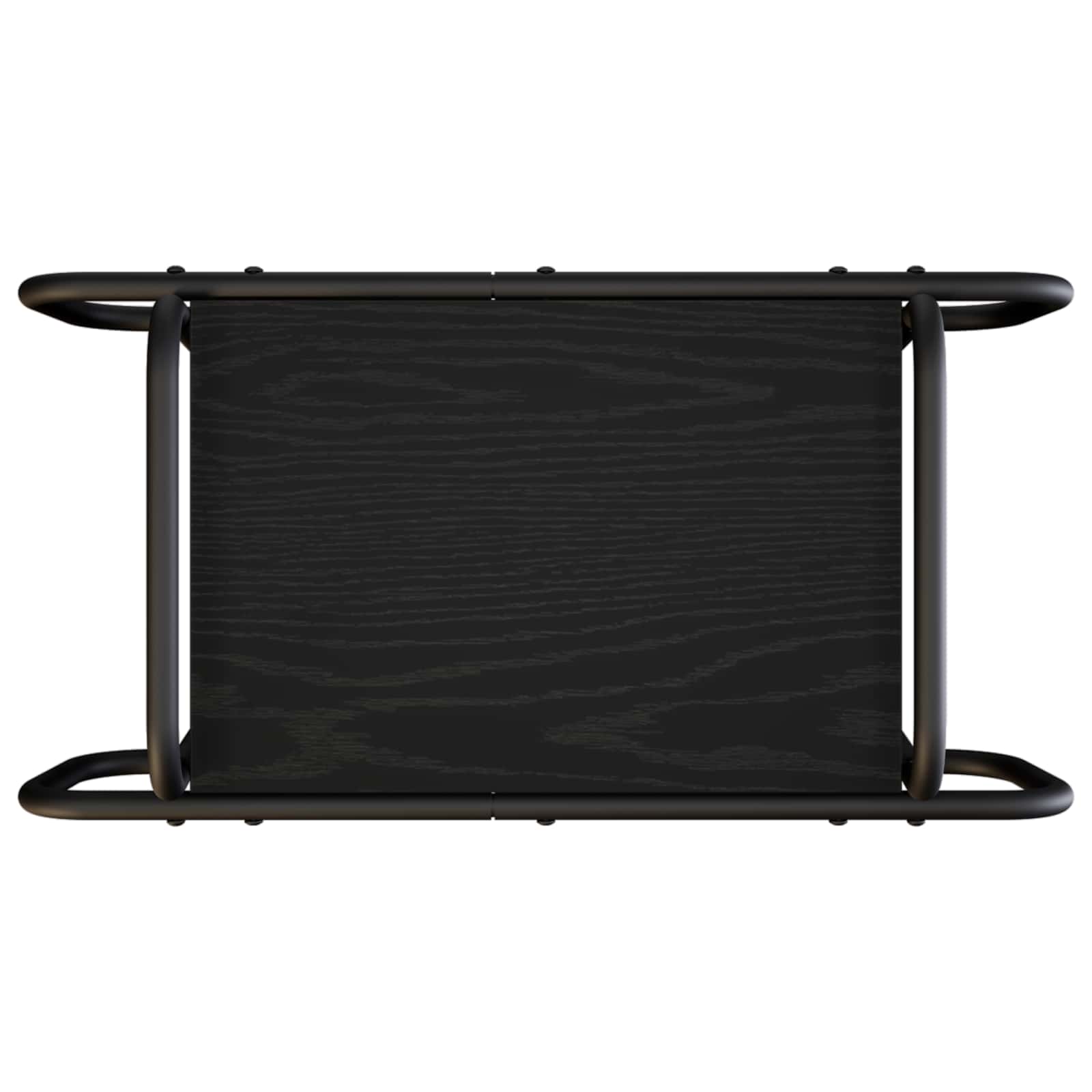 vidaXL Stolik kawowy Czarny dąb 60 x 30 x 51 cm Drewno inżynieryjne
