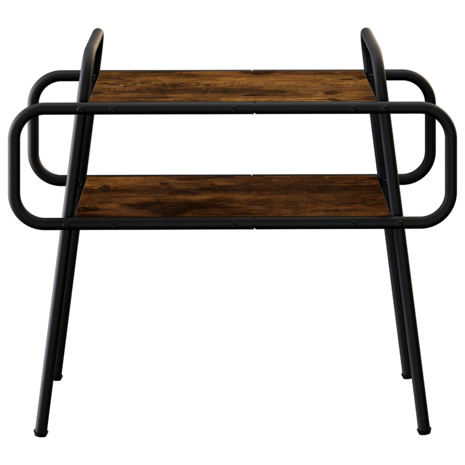 vidaXL Stolik kawowy Dąb wędzony 60 x 30 x 51 cm Drewno inżynieryjne