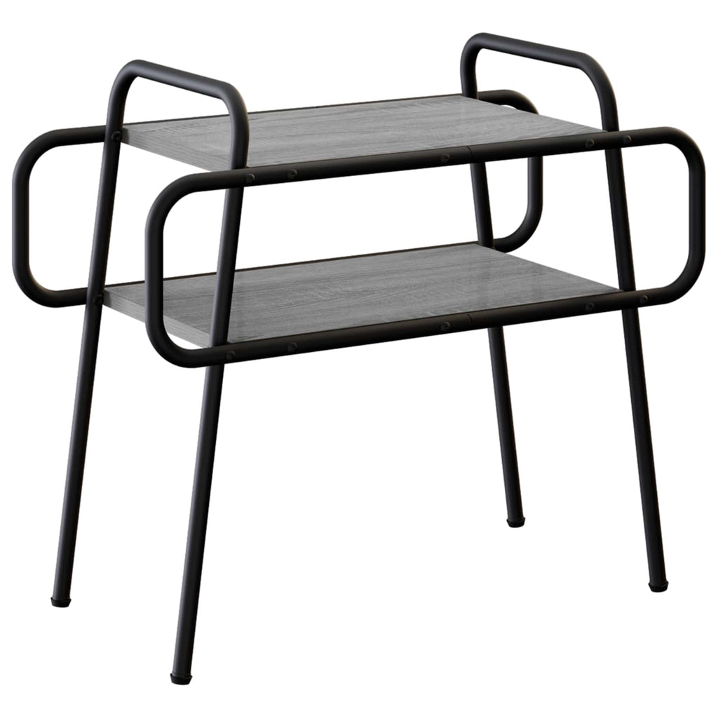vidaXL Stolik kawowy Szary Sonoma 60 x 30 x 51 cm Drewno inżynieryjne