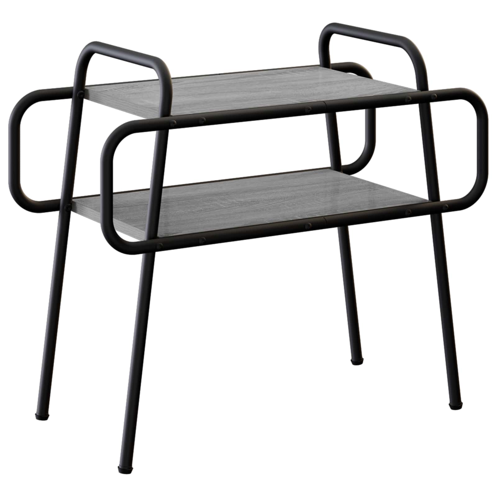 vidaXL Stolik kawowy Szary Sonoma 60 x 30 x 51 cm Drewno inżynieryjne