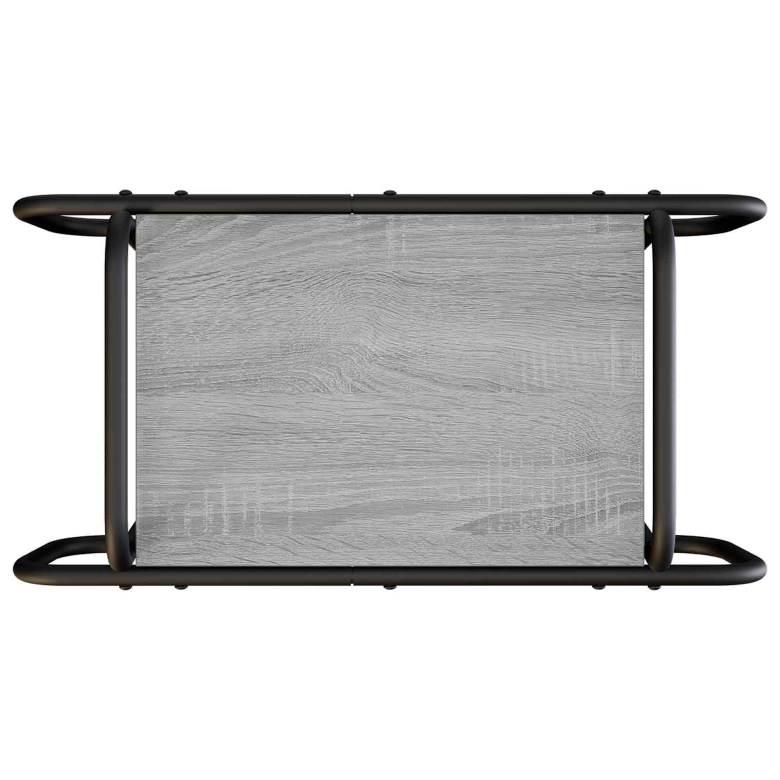 vidaXL Stolik kawowy Szary Sonoma 60 x 30 x 51 cm Drewno inżynieryjne