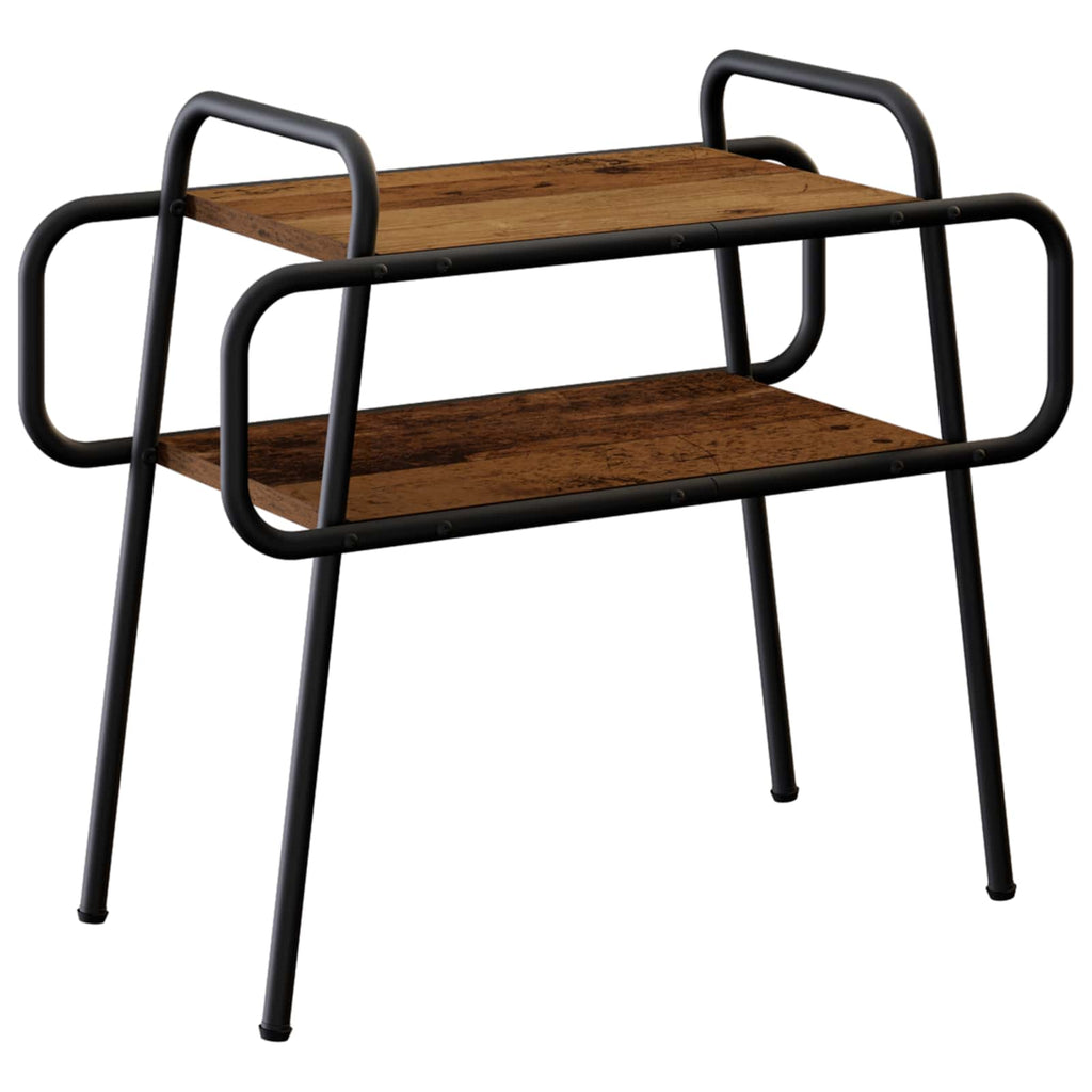 vidaXL Stolik kawowy Stare drewno 60 x 30 x 51 cm Drewno inżynieryjne