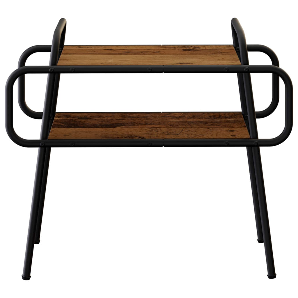 vidaXL Stolik kawowy Stare drewno 60 x 30 x 51 cm Drewno inżynieryjne