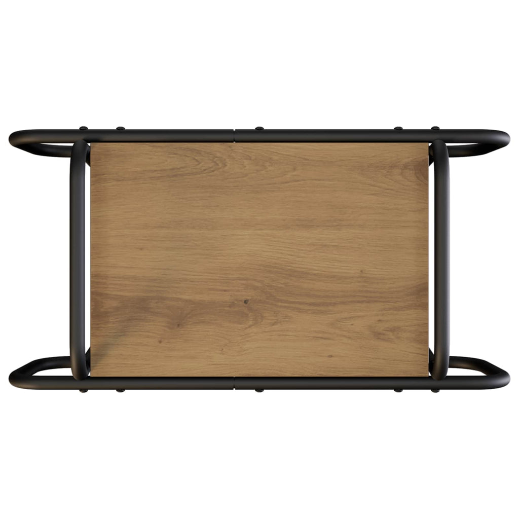 vidaXL Stolik kawowy Dąb artisan 60 x 30 x 51 cm Drewno inżynieryjne