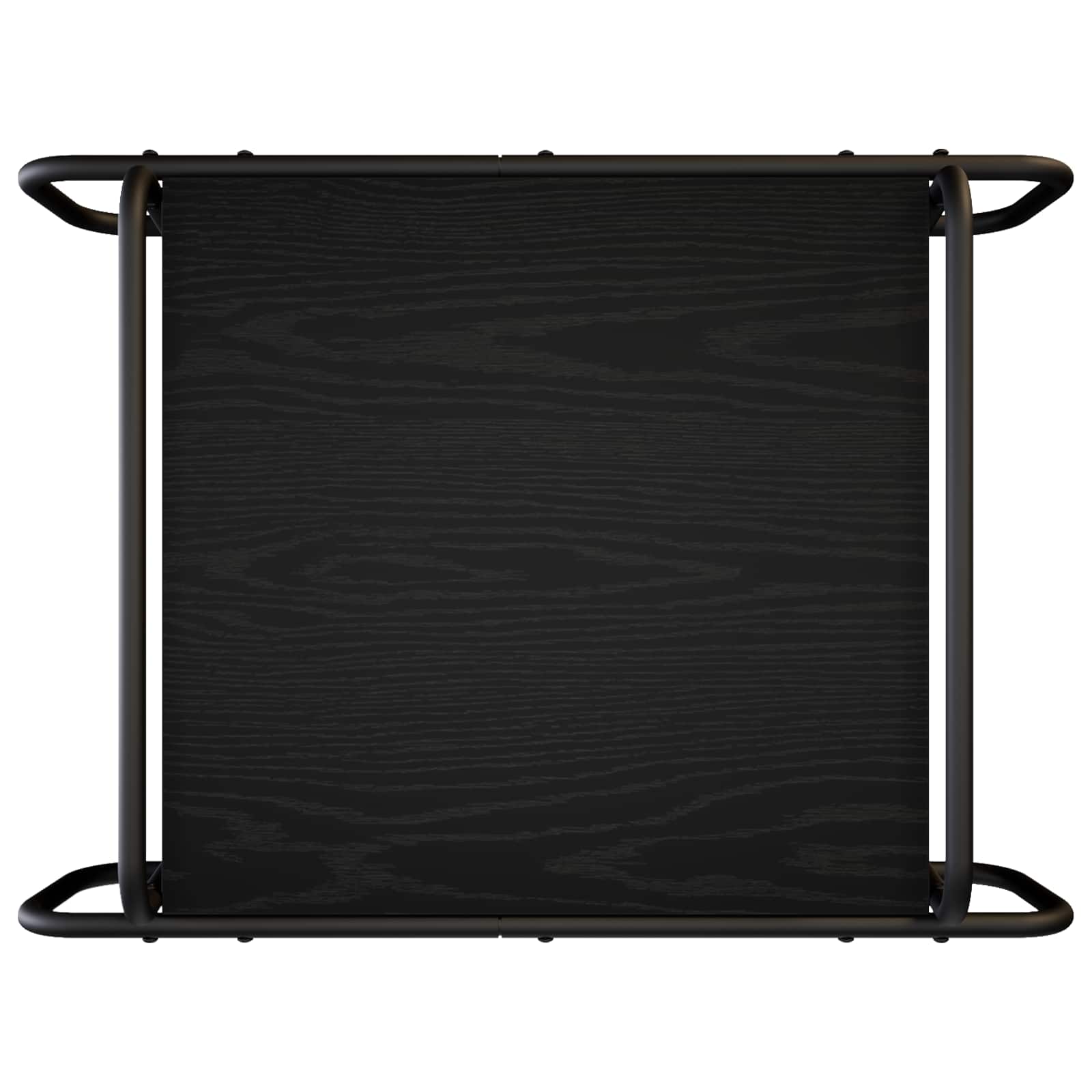 vidaXL Stolik kawowy Czarny dąb 70 x 50 x 51 cm Drewno inżynieryjne