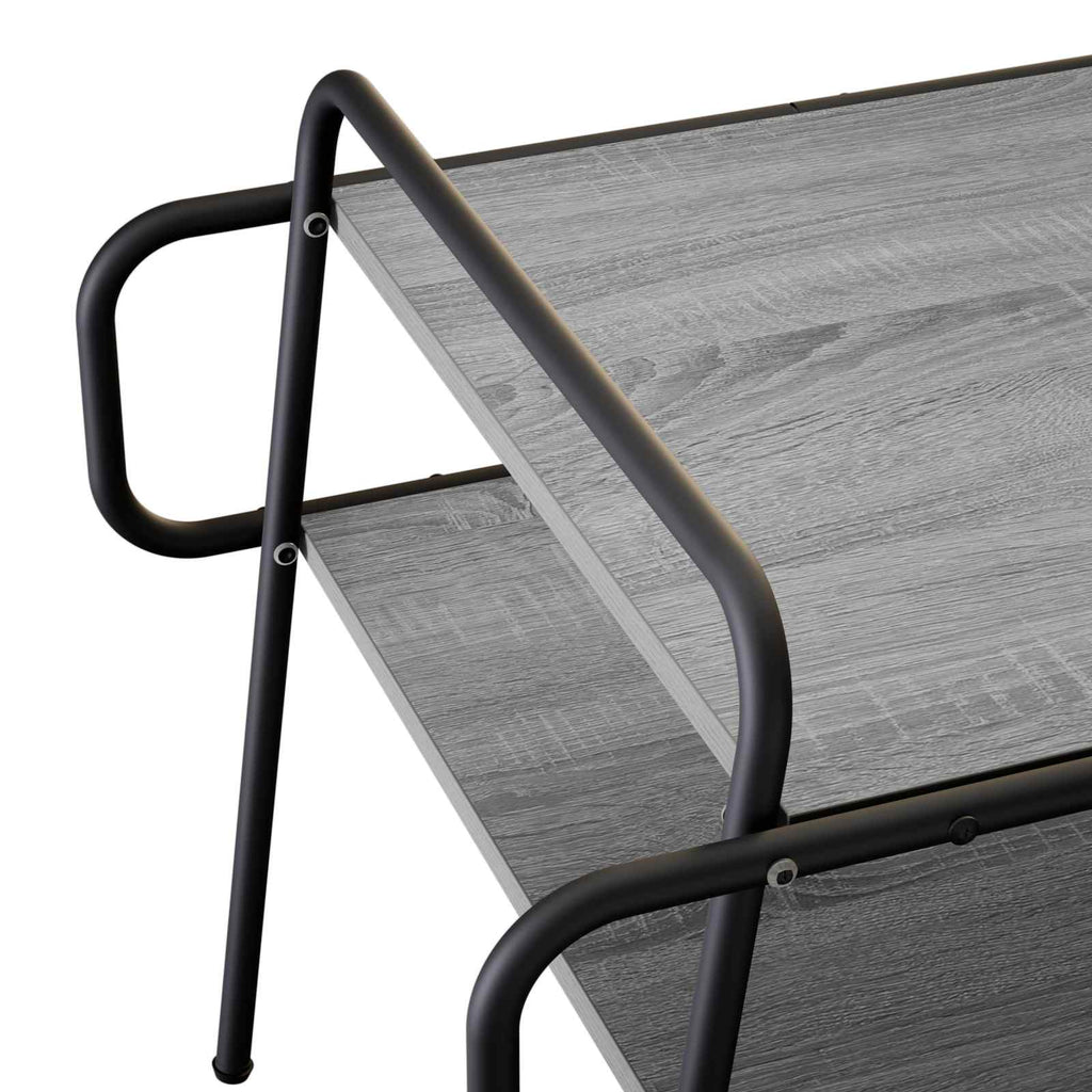 vidaXL Stolik kawowy Szary Sonoma 70 x 50 x 51 cm Drewno inżynieryjne