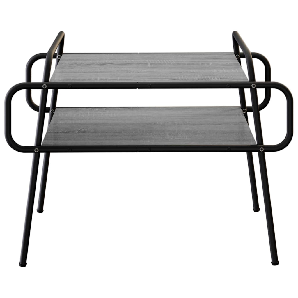 vidaXL Stolik kawowy Szary Sonoma 70 x 50 x 51 cm Drewno inżynieryjne