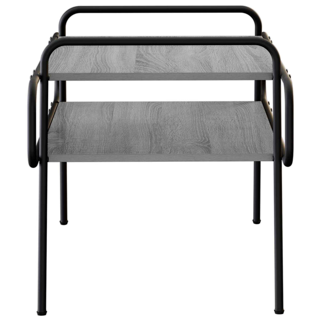 vidaXL Stolik kawowy Szary Sonoma 70 x 50 x 51 cm Drewno inżynieryjne