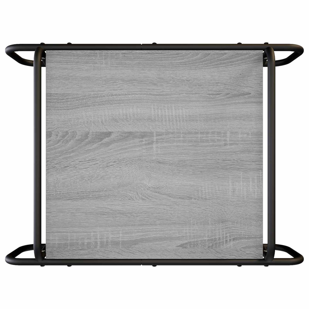 vidaXL Stolik kawowy Szary Sonoma 70 x 50 x 51 cm Drewno inżynieryjne