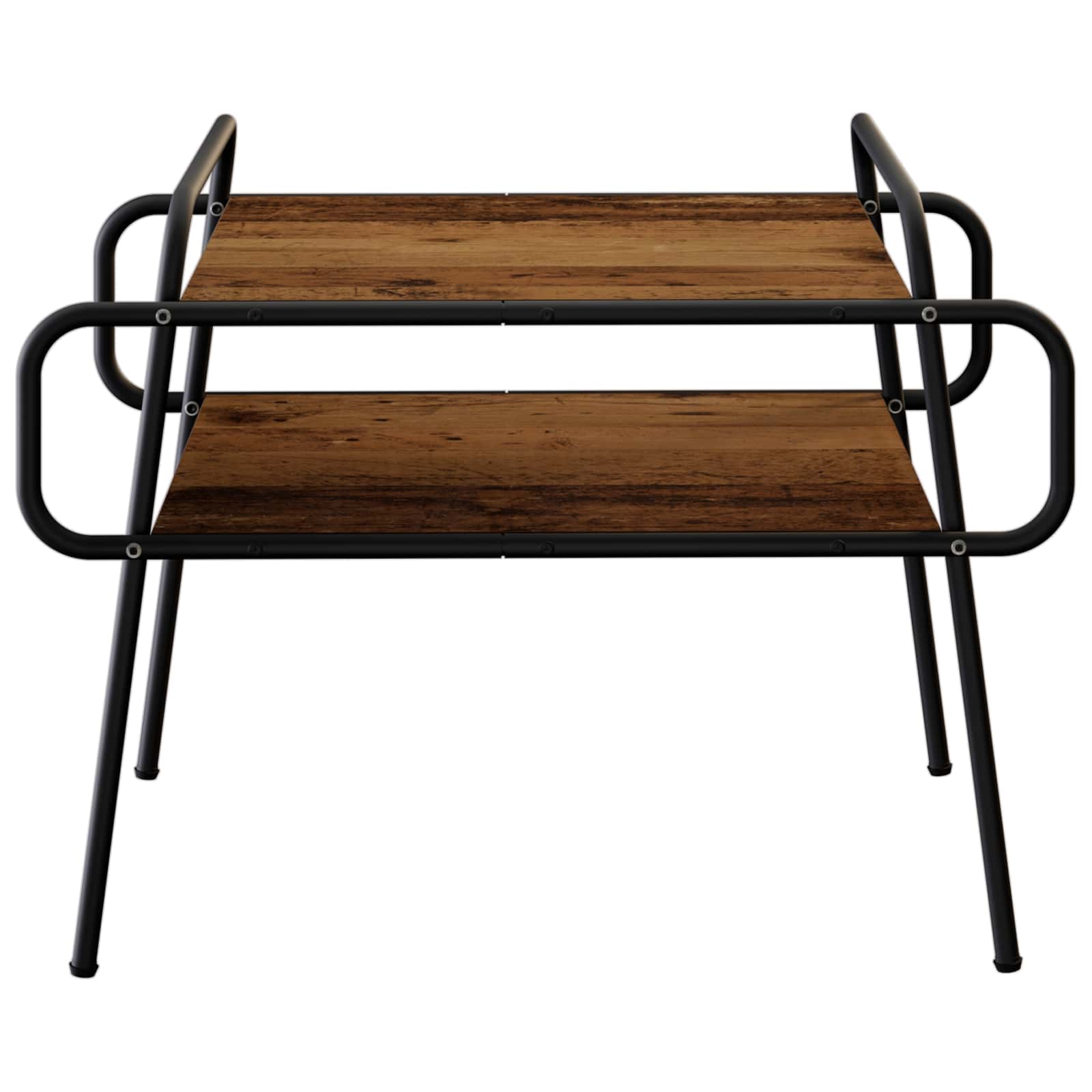 vidaXL Stolik kawowy Stare drewno 70 x 50 x 51 cm Drewno inżynieryjne