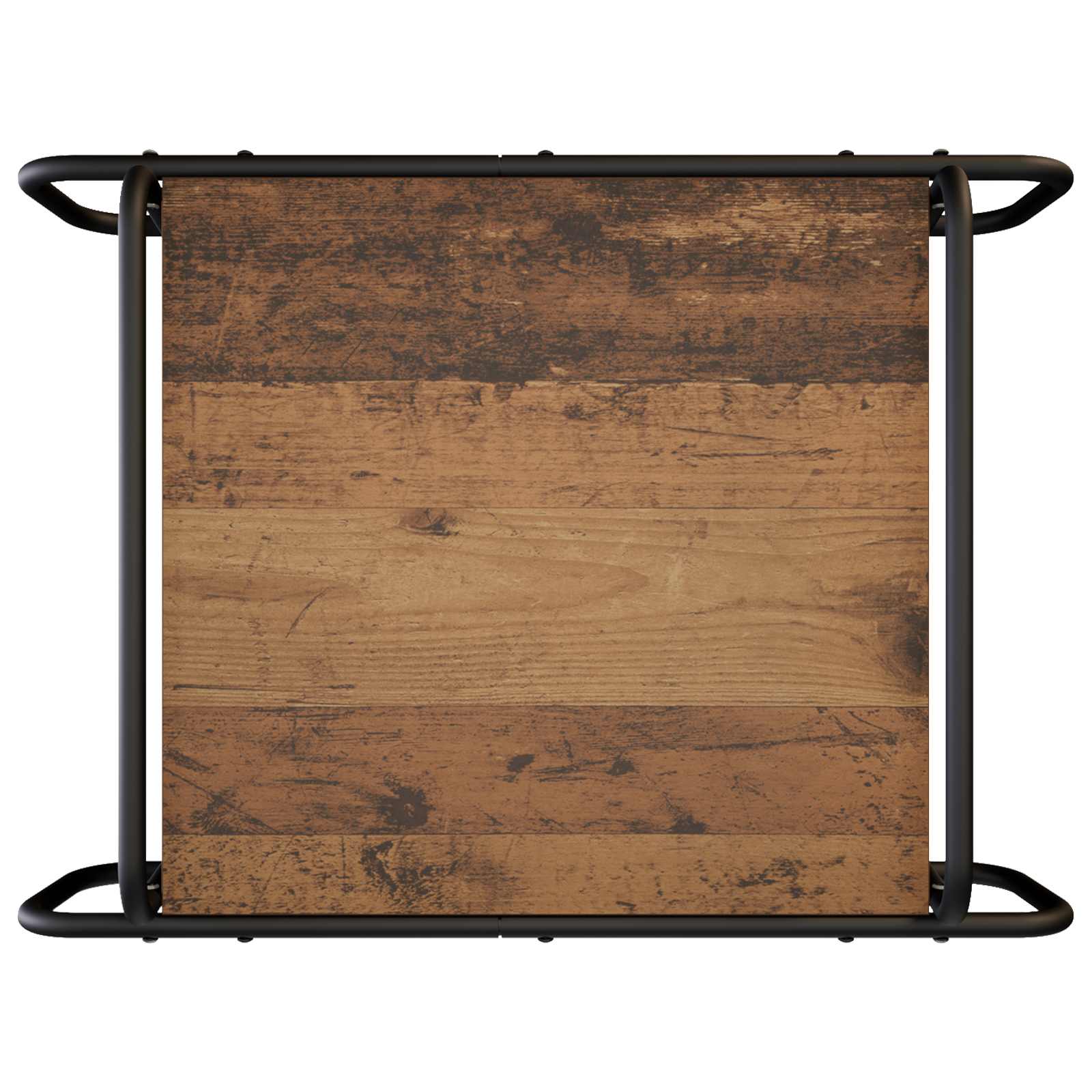 vidaXL Stolik kawowy Stare drewno 70 x 50 x 51 cm Drewno inżynieryjne