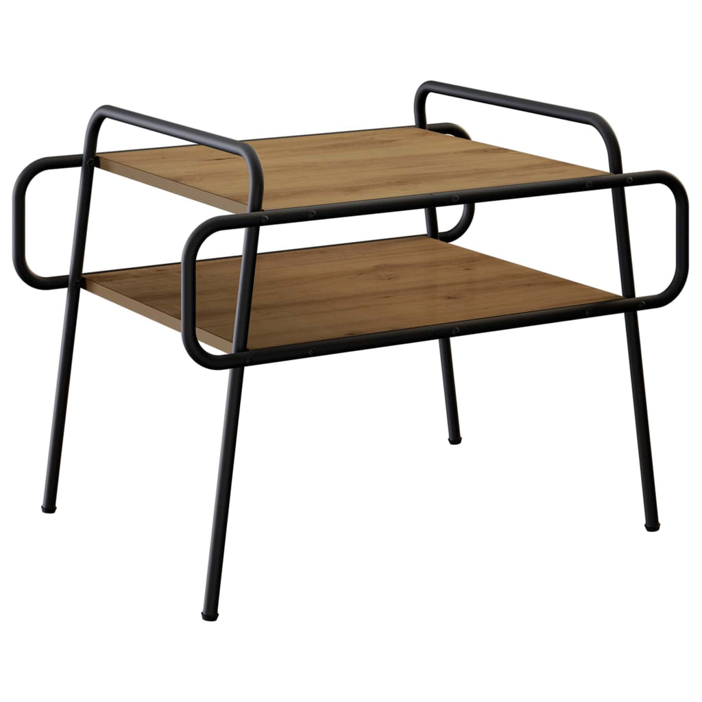 vidaXL Stolik kawowy Dąb artisan 70 x 50 x 51 cm Drewno inżynieryjne