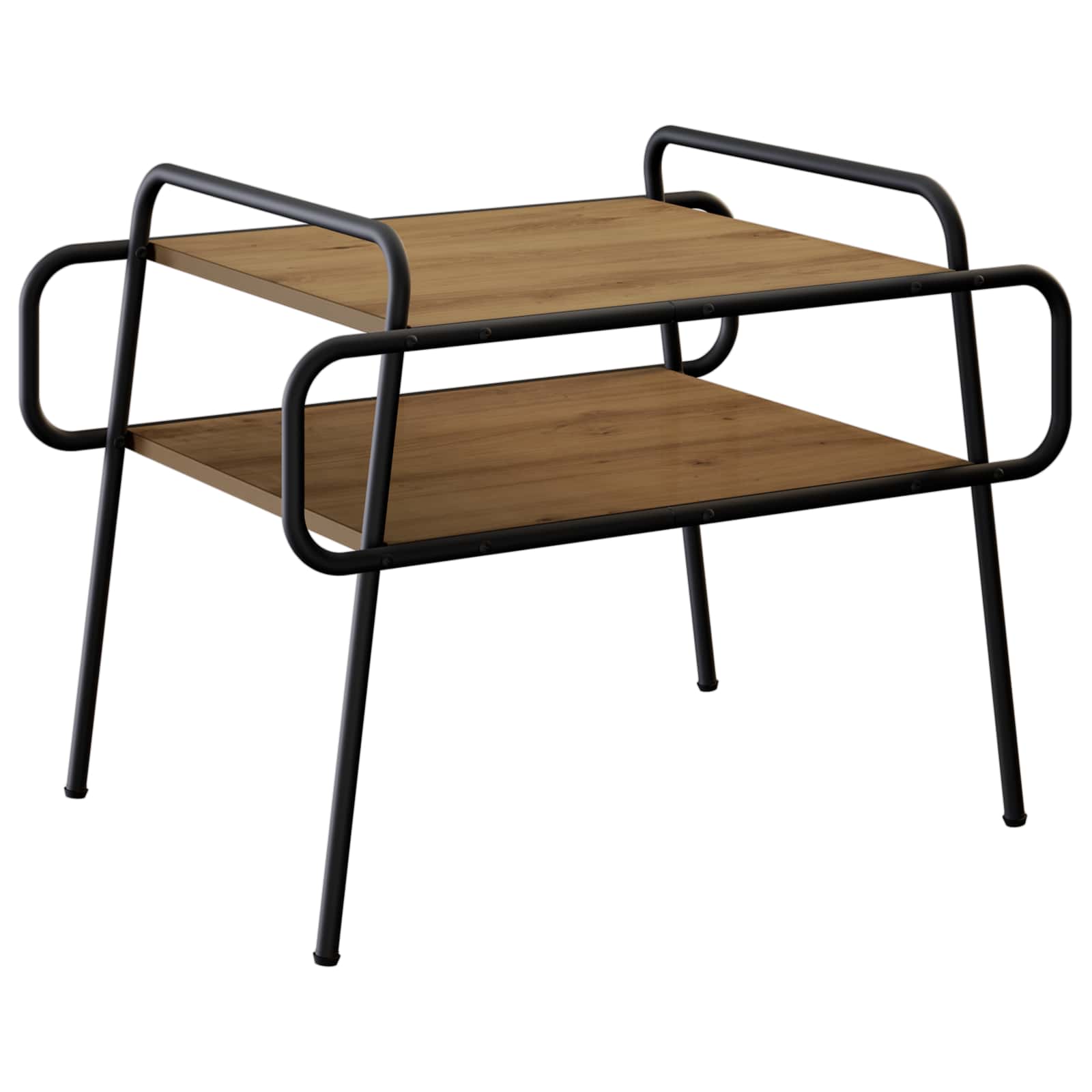 vidaXL Stolik kawowy Dąb artisan 70 x 50 x 51 cm Drewno inżynieryjne
