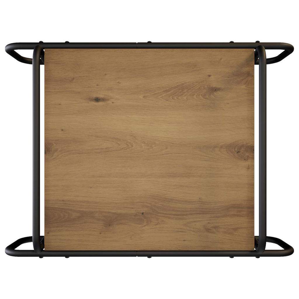 vidaXL Stolik kawowy Dąb artisan 70 x 50 x 51 cm Drewno inżynieryjne
