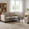 vidaXL Stolik kawowy Czarny dąb 100 x 50 x 51 cm Drewno inżynieryjne