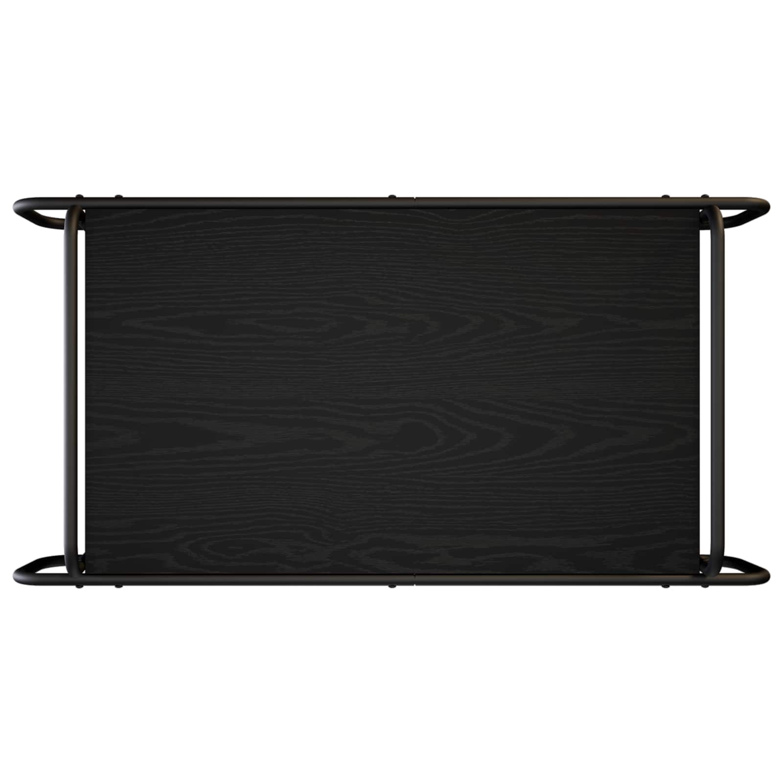 vidaXL Stolik kawowy Czarny dąb 100 x 50 x 51 cm Drewno inżynieryjne