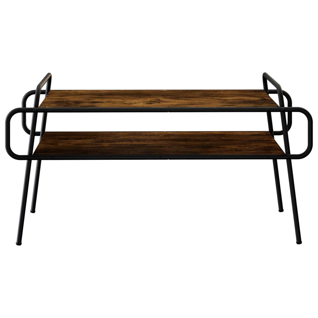 vidaXL Stolik kawowy Dąb wędzony 100 x 50 x 51 cm Drewno inżynieryjne
