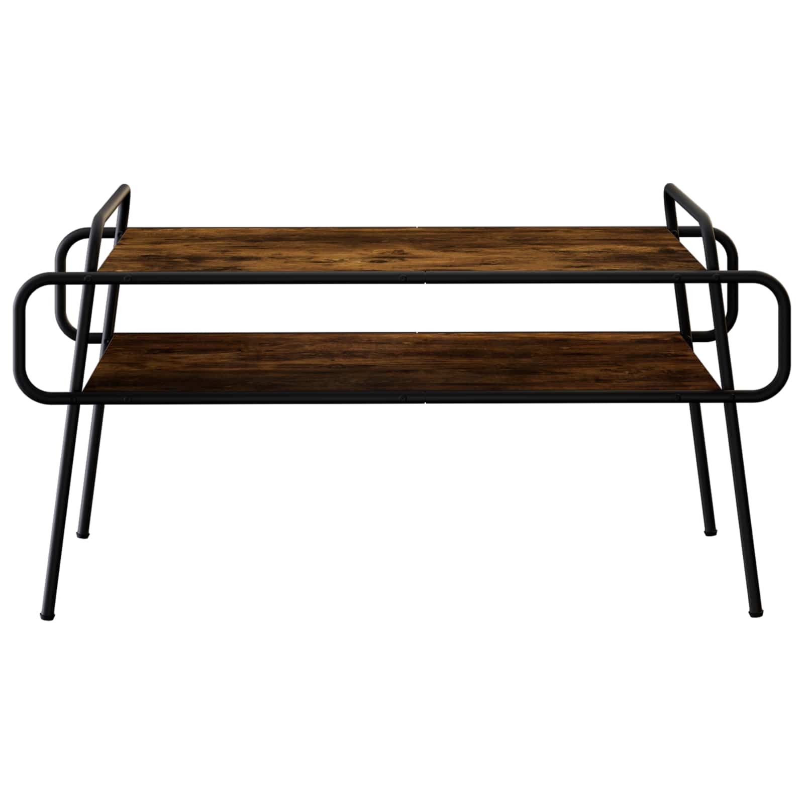 vidaXL Stolik kawowy Dąb wędzony 100 x 50 x 51 cm Drewno inżynieryjne