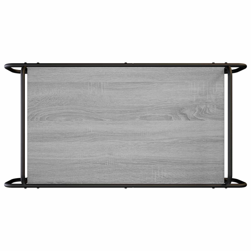 vidaXL Stolik kawowy Szary Sonoma 100 x 50 x 51 cm Drewno inżynieryjne