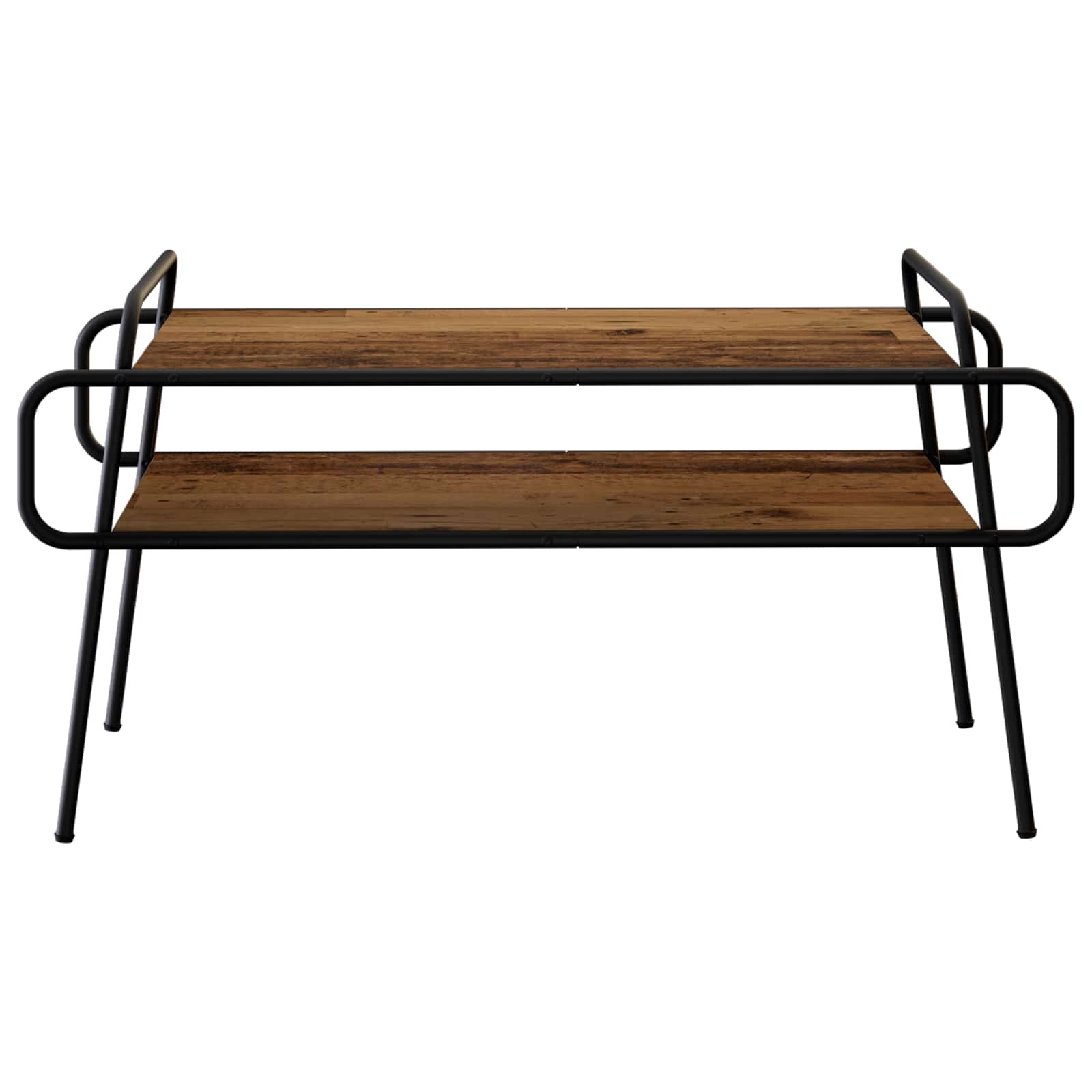 vidaXL Stolik kawowy Stare drewno 100 x 50 x 51 cm Drewno inżynieryjne