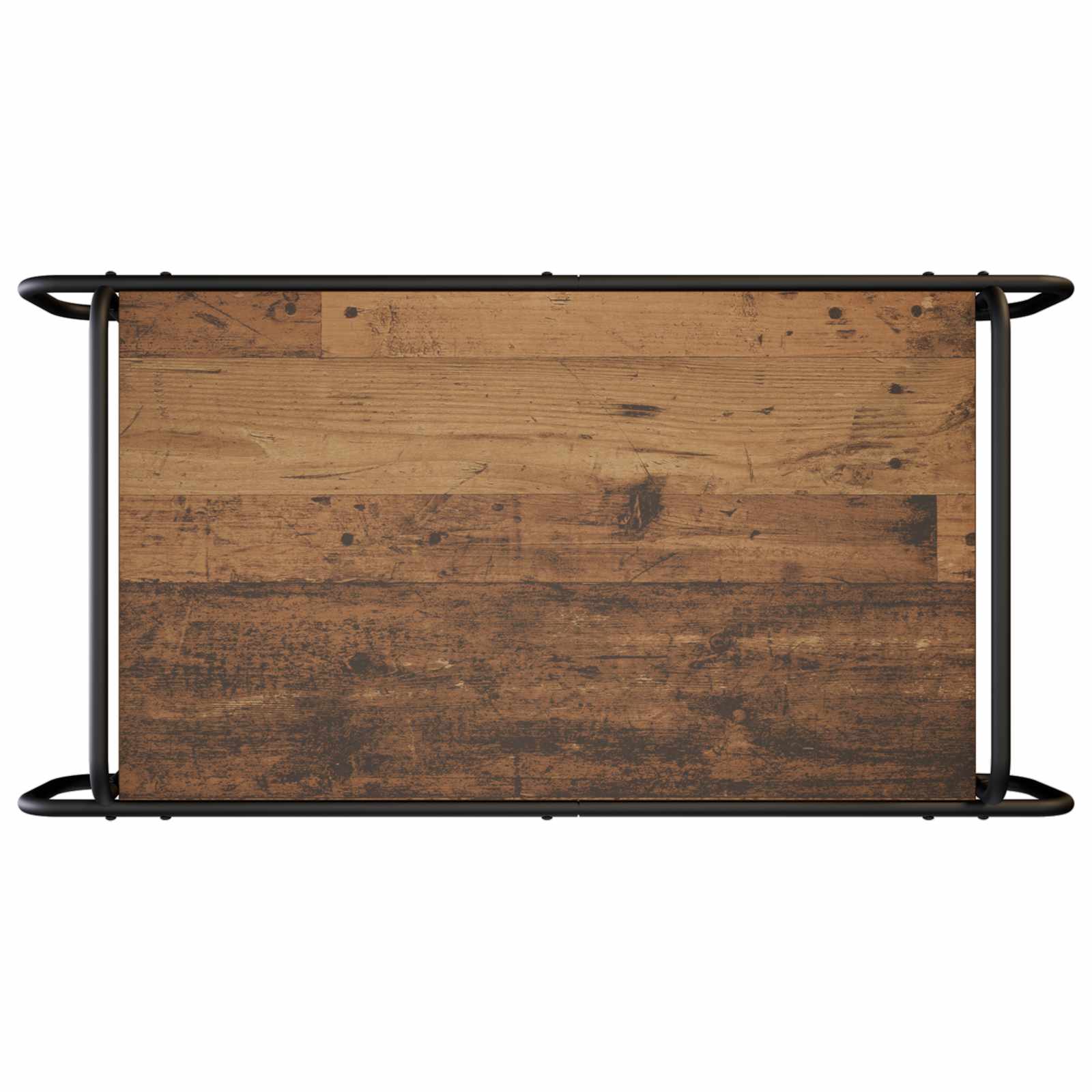 vidaXL Stolik kawowy Stare drewno 100 x 50 x 51 cm Drewno inżynieryjne