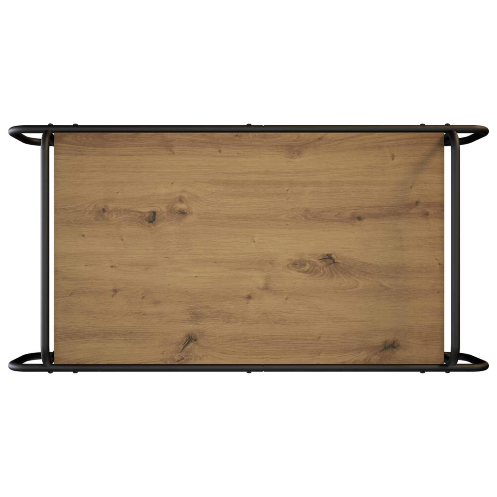 vidaXL Stolik kawowy Dąb artisan 100 x 50 x 51 cm Drewno inżynieryjne