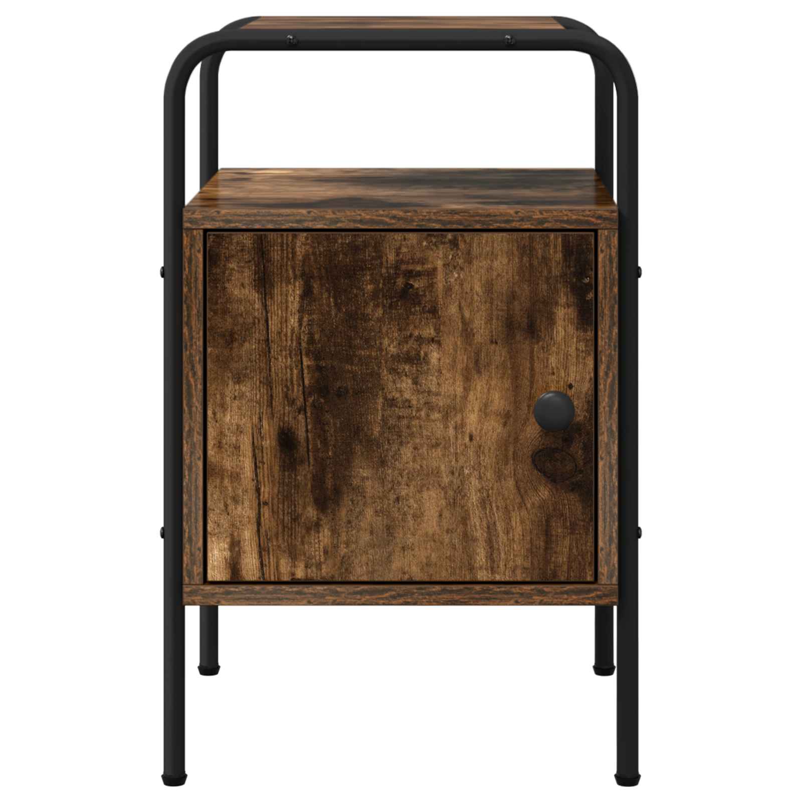 vidaXL Szafka Nocna Dąb wędzony 35 x 36,5 x 56 cm Drewno inżynieryjne