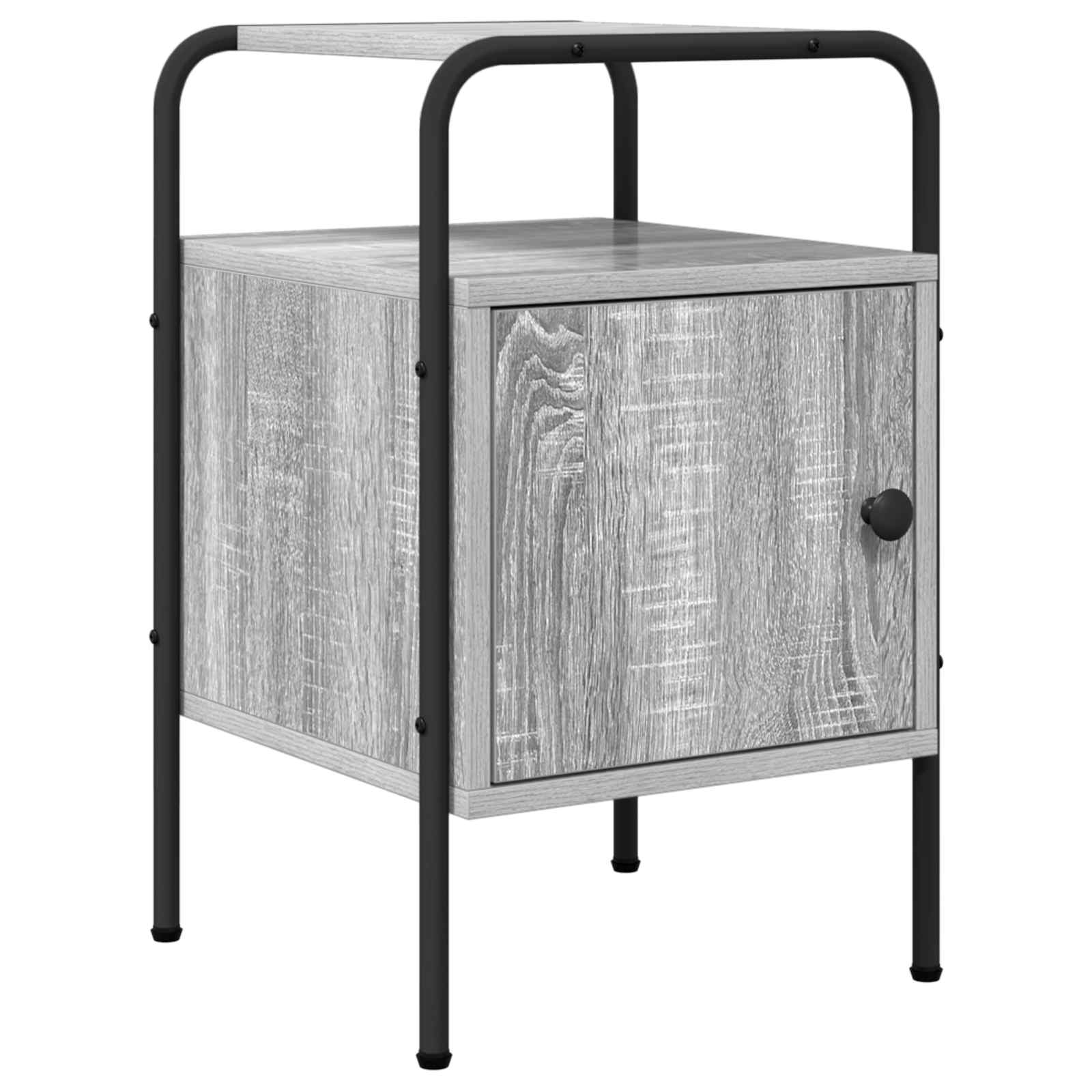 vidaXL Szafka Nocna 2 szt. Szary Sonoma 35 x 36,5 x 56 cm