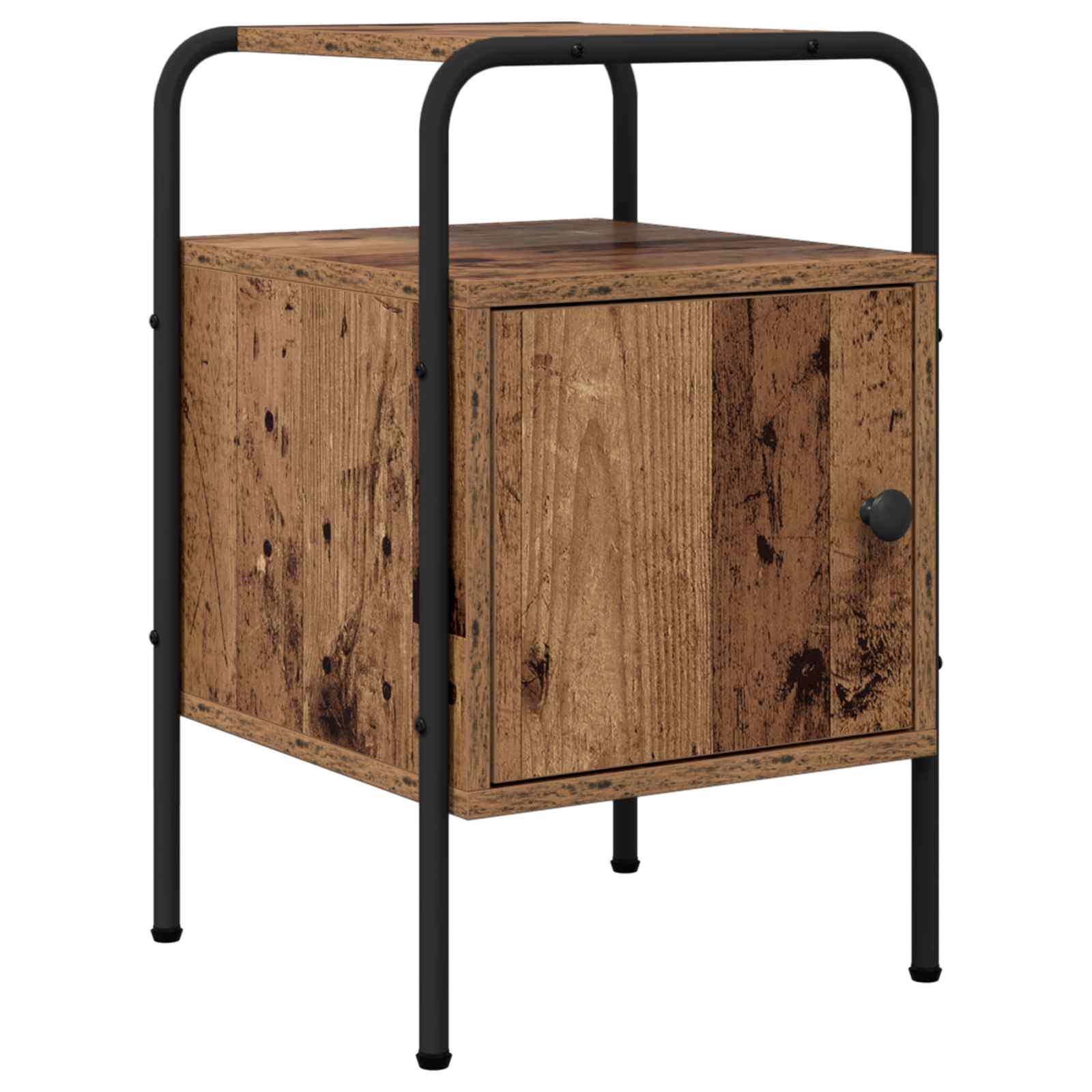 vidaXL Szafka Nocna Stare drewno 35 x 36,5 x 56 cm Drewno inżynieryjne