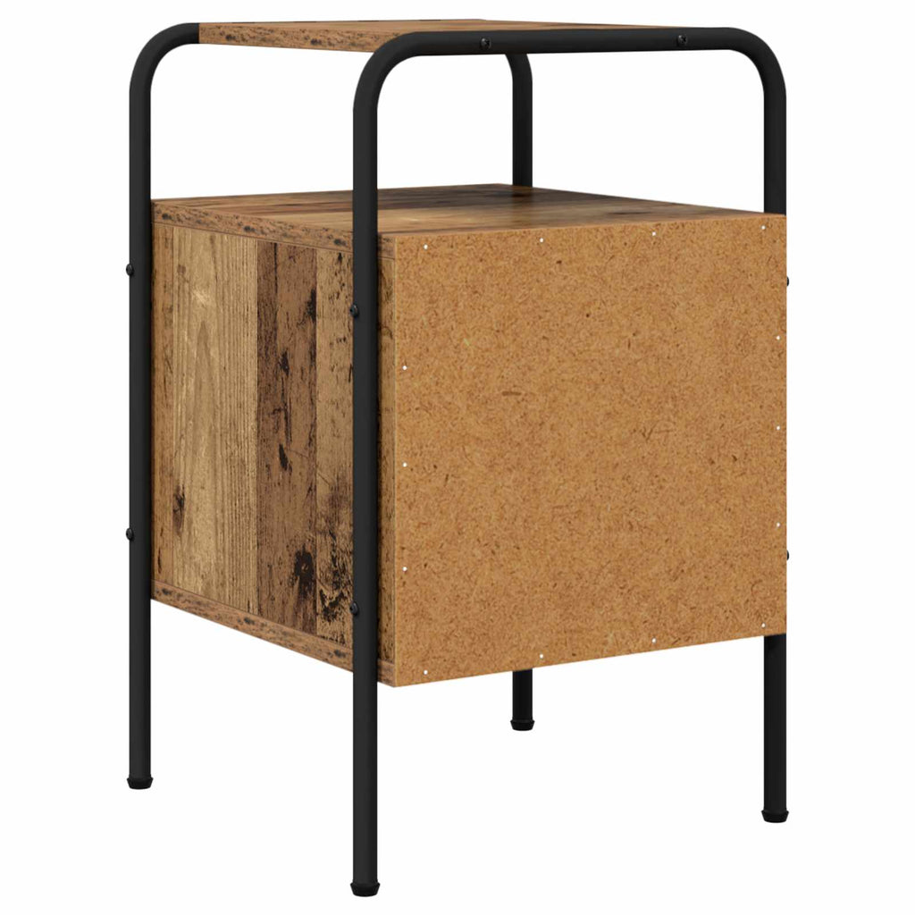 vidaXL Szafka Nocna Stare drewno 35 x 36,5 x 56 cm Drewno inżynieryjne