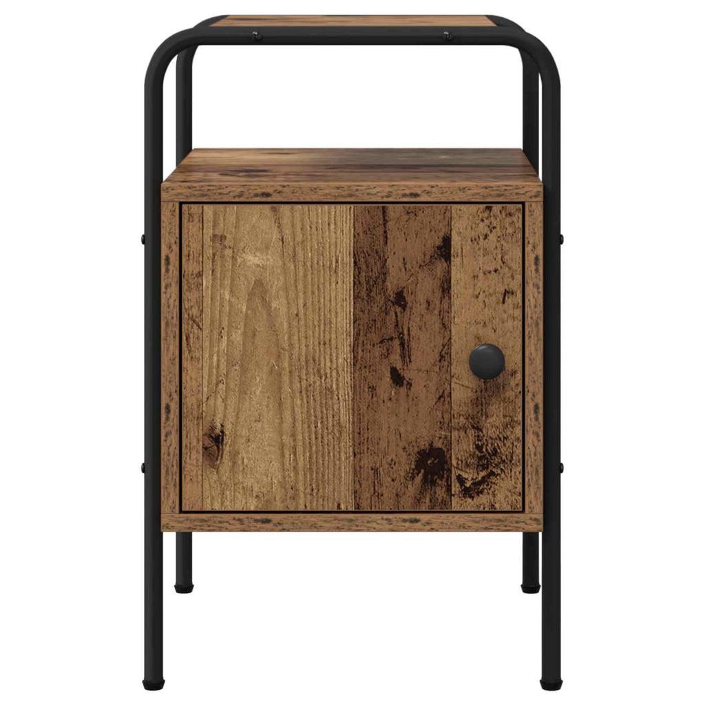 vidaXL Szafka Nocna Stare drewno 35 x 36,5 x 56 cm Drewno inżynieryjne