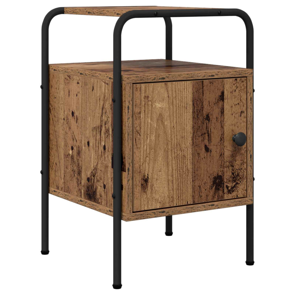 vidaXL Szafka Nocna 2 szt. Stare drewno 35 x 36,5 x 56 cm