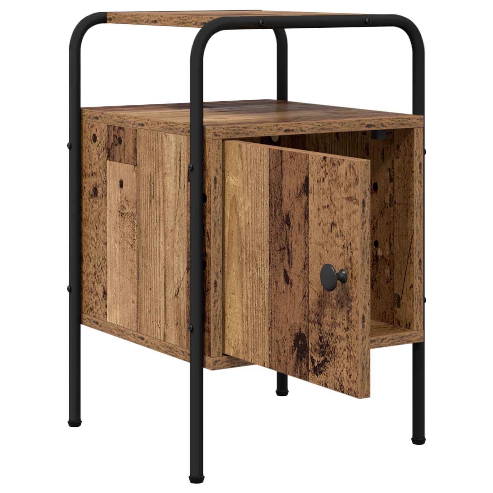 vidaXL Szafka Nocna 2 szt. Stare drewno 35 x 36,5 x 56 cm