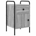 vidaXL Szafka Nocna Szary Sonoma 35 x 36,5 x 61 cm Drewno inżynieryjne