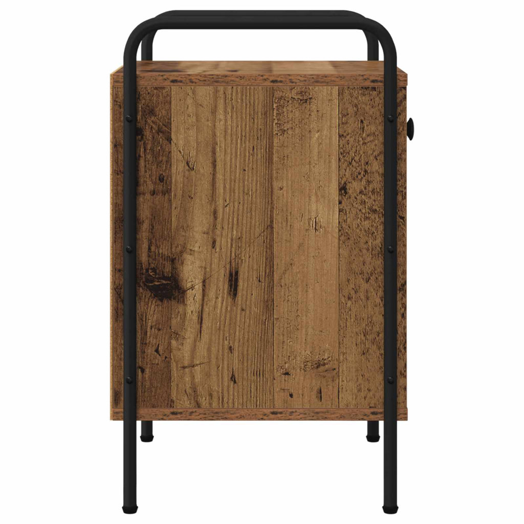 vidaXL Szafka Nocna Stare drewno 35 x 36,5 x 61 cm Drewno inżynieryjne