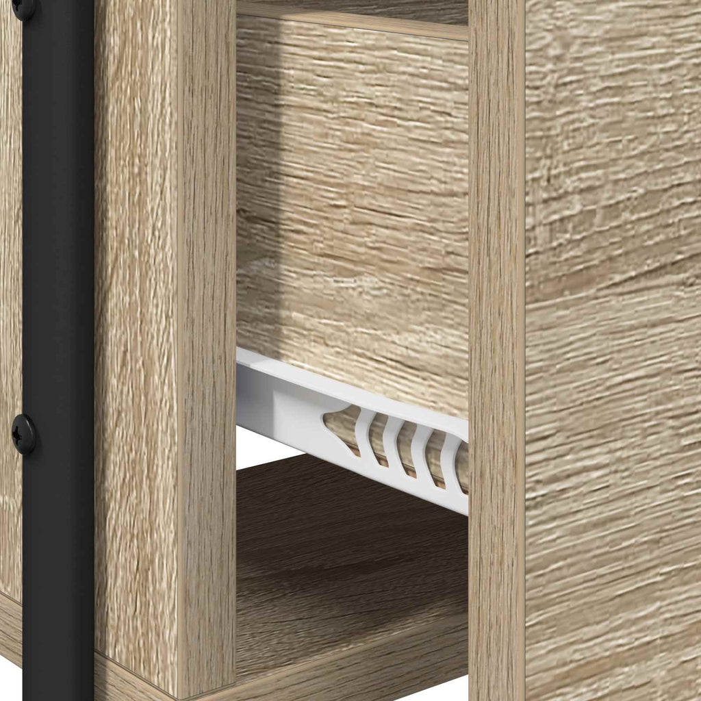 vidaXL Toaletka dąb Sonoma 100 x 36,5 x 136 cm Drewno inżynieryjne