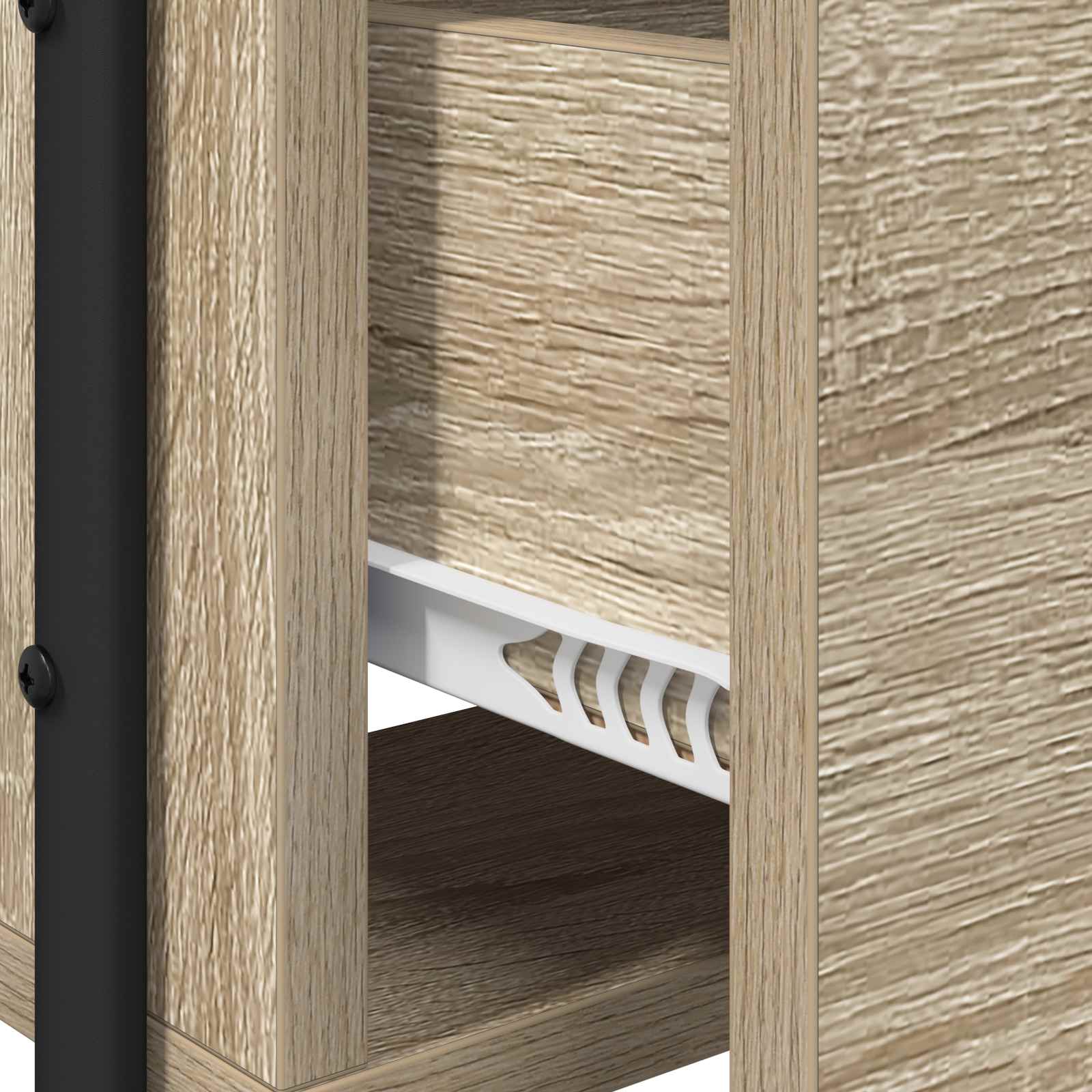 vidaXL Toaletka dąb Sonoma 100 x 36,5 x 136 cm Drewno inżynieryjne