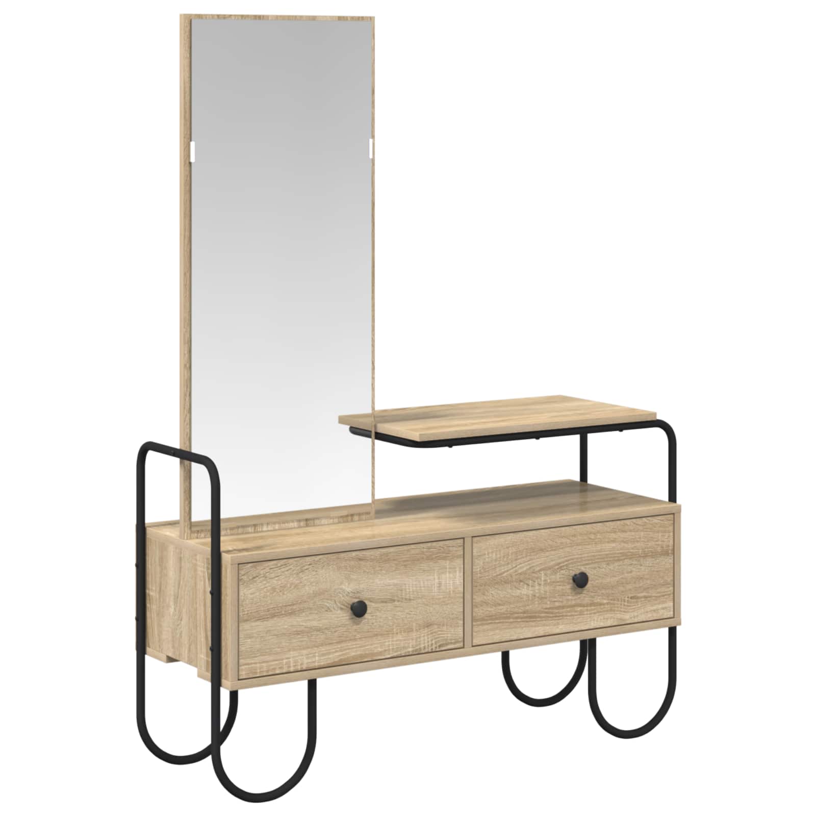 vidaXL Toaletka dąb Sonoma 100 x 36,5 x 136 cm Drewno inżynieryjne