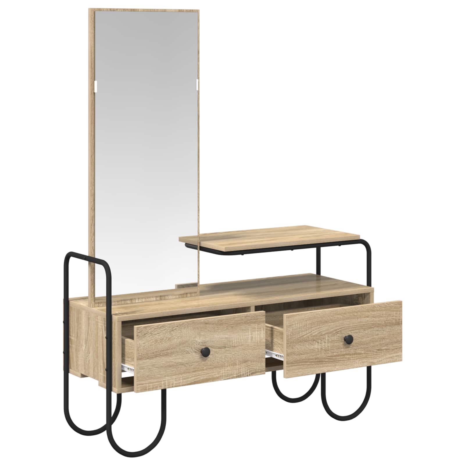 vidaXL Toaletka dąb Sonoma 100 x 36,5 x 136 cm Drewno inżynieryjne