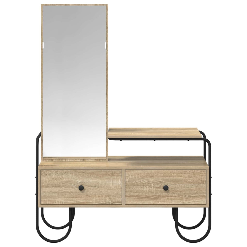 vidaXL Toaletka dąb Sonoma 100 x 36,5 x 136 cm Drewno inżynieryjne
