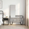vidaXL Toaletka Szary Sonoma 100 x 36,5 x 136 cm Drewno inżynieryjne